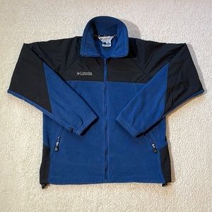 Vintage Columbia Cut & Sew Hybrid Fleece